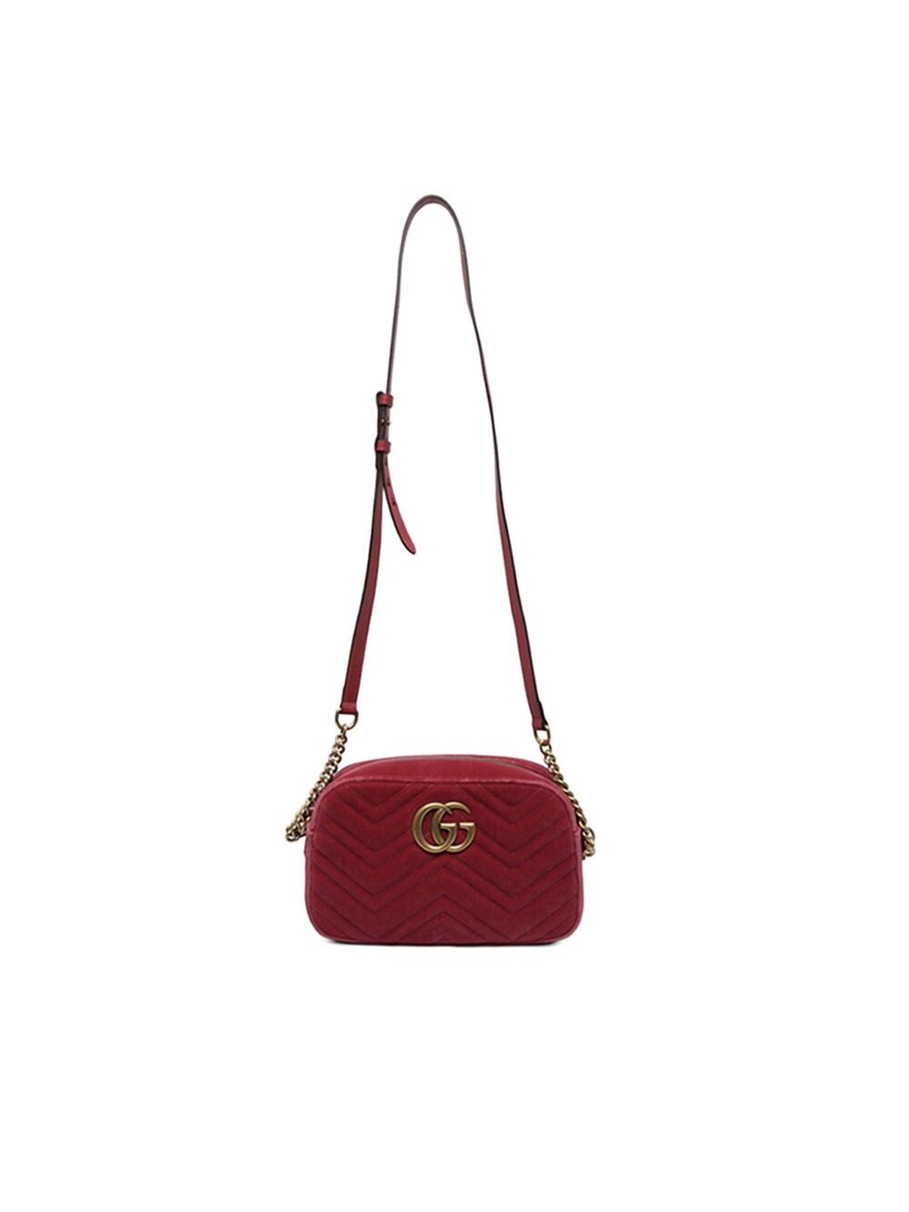Gucci Small Gg Marmont Matelasse Velvet #369847G77B